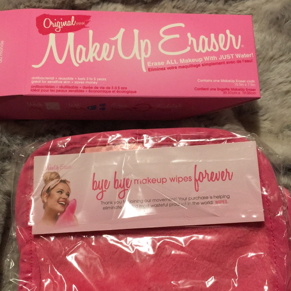 Original pink make up eraser